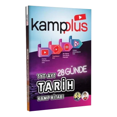 TYT-AYT Kamp Plus Tarih 28 Günde Kamp Kitabı