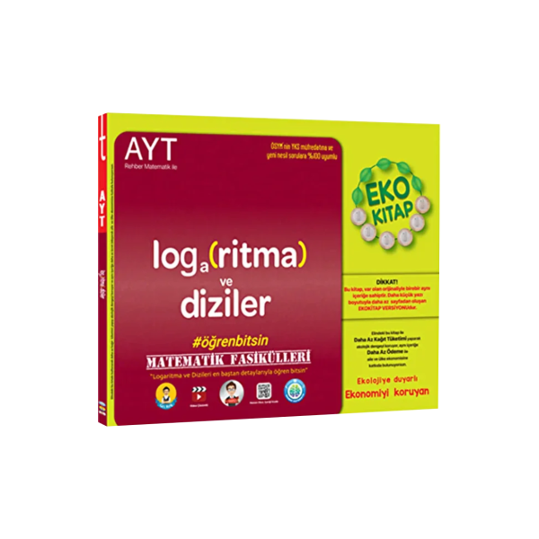 AYT Logaritma ve Diziler Matematik Fasikülleri