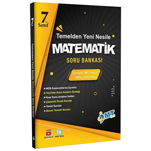 7. Sınıf Temelden Yeni Nesile Matematik Soru Bankası MT Hoca