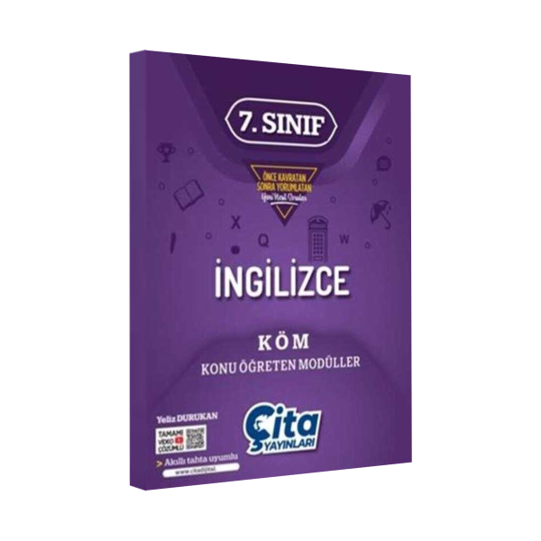7. Sınıf İngilizce KÖM Konu Öğreten Modüller