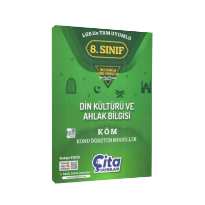 8. Sınıf Din Kültürü ve Ahlak Bilgisi KÖM Konu Öğreten Modüller