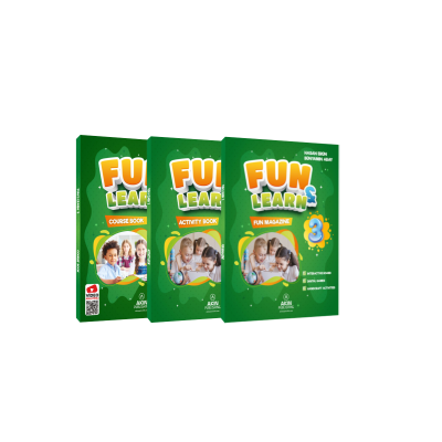 Fun & Learn 3 Course Book + Activity Book + Fun Magazine