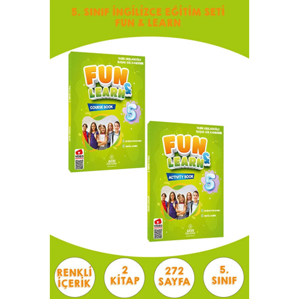 Fun & Learn 5 Course Book + Activity Book