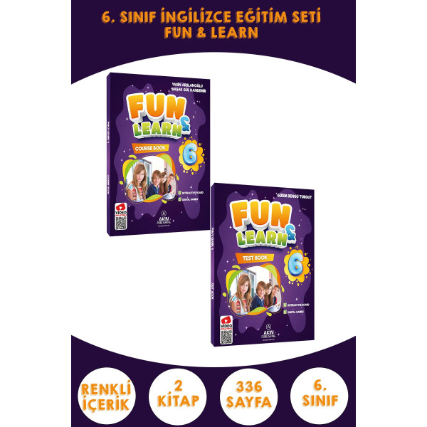 Fun & Learn 6 Course Book + Test Book