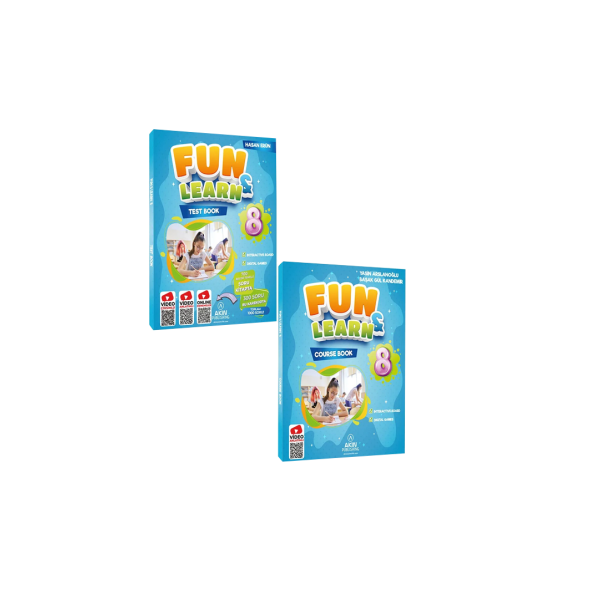 Fun & Learn 8 Course Book + Test Book