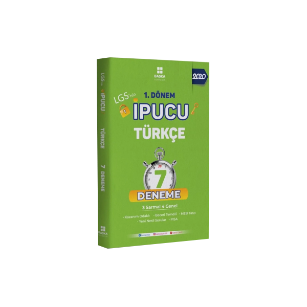 LGS'nin 1. Dönem İpucu Türkçe 7 Deneme