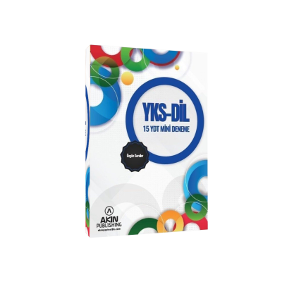 YKS DİL YDT 15 Mini Deneme Akın Dil Yayınları