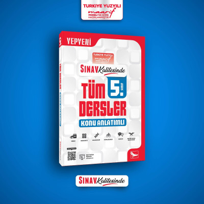 Sınav Kalitesinde 5. Sınıf Tüm Dersler Konu Anlatımlı