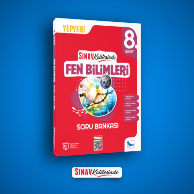 Sınav Kalitesinde 8. Sınıf LGS Fen Bilimleri Soru Bankası