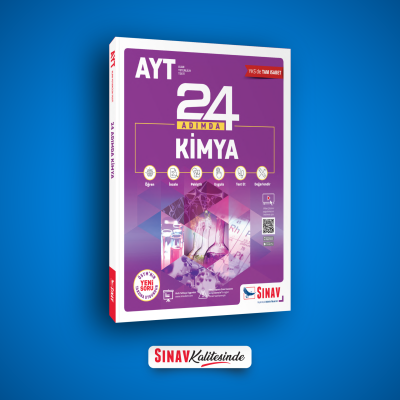 Sınav Yayınları AYT Matematik 24 Adımda Konu Anlatımlı Soru Bankası