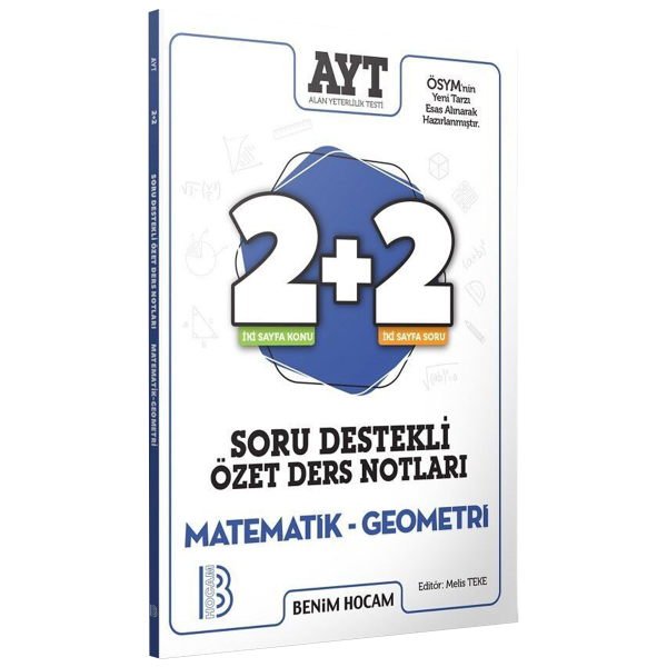 AYT 2+2 Soru Destekli Özet Ders Notları Matematik Geometri