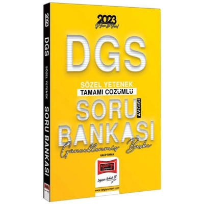 DGS Sözel Yetenek Soru Bankası Avcısı